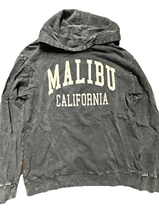 Tops - Women’s Malibu California Blue Sweatshirt Hoodie White Size Medium
